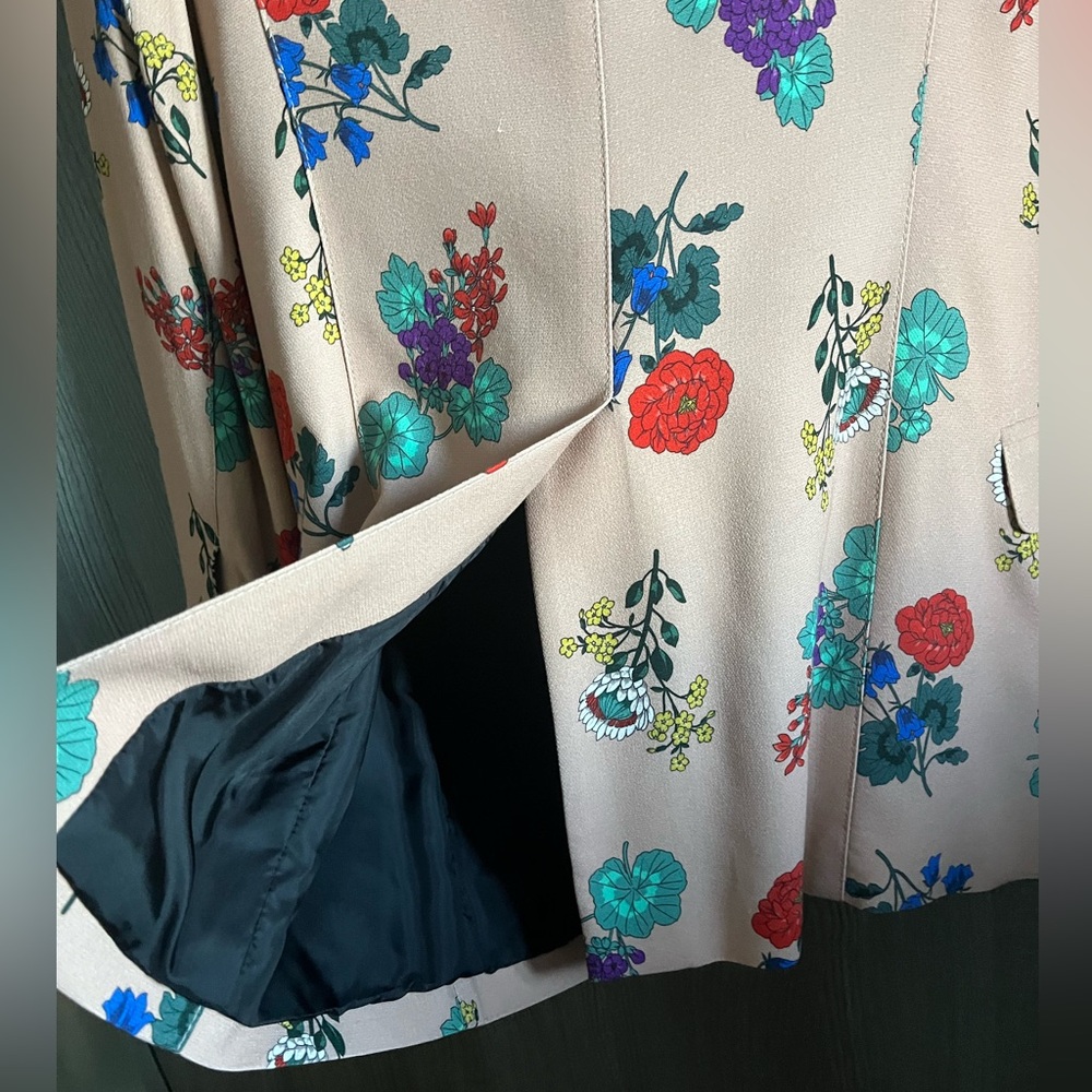 SMYTHE stunning floral tux blazer - Picture 7 of 11